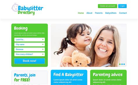 sitter website.
